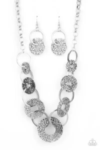 Paparazzi Industrial Envy Silver Necklace - New - $4.50