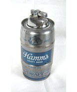 Vintage Hamm&#39;s Beer Keg Advertising Cigarette Lighter   - £47.40 GBP