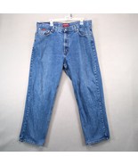 Vtg Chaps Men&#39;s 38x30 Jeans Baggy Denim Straight Leg 100% Cotton Skater ... - $441.00 MXN