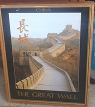 China, The Great Wall Poster - Framed - Nice Wooden Frame - Nice Poster - £31.60 GBP