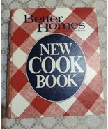 Vtg Red White Better Homes &amp; Gardens New Cookbook 9th ed Hardcover 5 Rin... - £12.86 GBP