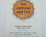 Vtg. 1960 Oregon Vortex The House of Mystery Travel Brochure - $16.88