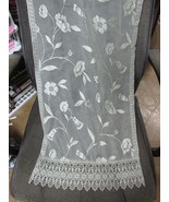 ""LIGHT MOSS GREEN - LACE TABLE RUNNER"" - PERFECT FOR SPRING & SUMMER - $8.89