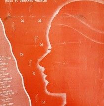 1947 Bella Bella Marie Sheet Music Andrews Sisters Pelosi Towers Vintage  - $19.99