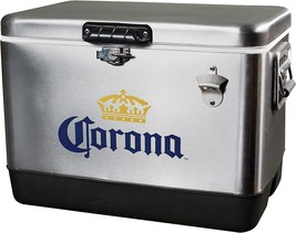 Corona Ice Chest Beverage Cooler with Bottle Opener, 51L (54 qt), 85 Can - £204.16 GBP