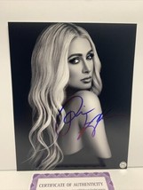 Paris Hilton (MODEL) signed Autographed 8x10 photo - AUTO w/COA - £30.57 GBP