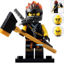 Ninjago Cole Minifigure Compatible Lego Bricks - £2.33 GBP