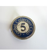 Vintage Goebel Collector&#39;s Club 5 Year Pin -Silver Tone Metal - $5.99