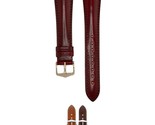 HIRSCH Siena Leather Watch Strap - Tuscan Calfskin Leather - Burgundy - ... - £80.38 GBP