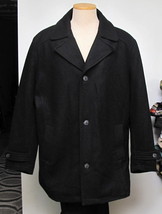 JOS. A BANK Executive Collection Men&#39;s Black Wool Blend Insulated Coat XL - $27.67