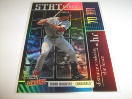 Bb Card Mark Mc Gwire 1999 Upper Deck 52 Ultimate Victory Stat [Ure] [c3c8] - £5.73 GBP