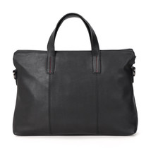 Business Men&#39;s Briefcases Shoulder Bag Crazy Horse Leather Handbag Tote Bag Mess - £56.48 GBP