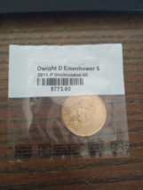 2015-P Dwight D. Eisenhower 34th president $1 coin uncirculated - £18.74 GBP