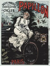 Decoration Poster.Home interior design print.Wall art.Papillon Bicycle ad.7262 - £14.28 GBP+