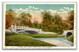 Bridge and Culvert Forest Park St Louis Missouri UNP WB Postcard N19 - £1.44 GBP