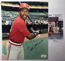 Vince Coleman Signed Autographed Glossy 8x10 Photo St. Louis Cardinals - JSA COA - £31.96 GBP