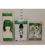 St. Patrick&#39;s Day Garb Wig Tights and Face Tattoos Green Clover Holiday - $180.95 MXN