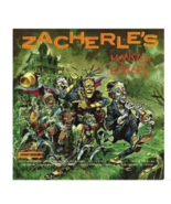 ZACHERLE&#39;S Monster Gallery LP CLEAR Pumpkin Splatter VINYL Record Halloween - $29.95
