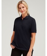 Ultimate Everyday Apparel Women&#39;s Comfort Fit Pique Polo - $15.11