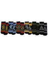 Harry Potter Icons Women&#39;s 6-Pair Pack of Low Cut Socks Multi-Color - £15.72 GBP