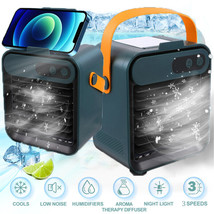 Cooling Fan, 2400Mah Portable Air Conditioner Purifier Usb Rechargeable, 3 Speed - £52.69 GBP