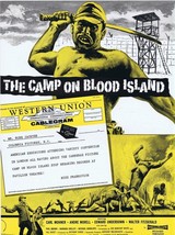The Camp on Blood Island 1958 ORIGINAL Vintage 9x12 Industry Ad Carl Mohner - £19.41 GBP