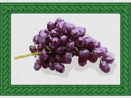 pepita Bunch of Grapes Needlepoint Canvas - £64.50 GBP+