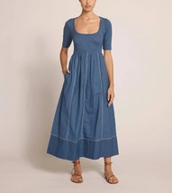 Cleobella Luna Ankle Dress Bluefin - $107.91+