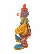 VTG 70&#39;s large paper mache clown figurine folk art 9 3/4&quot; Saldana Mexico - $59.39