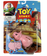 NEW VTG Toy Story Hamm Pop Up Coin Action Figure Disney ThinkWay Toys Pi... - £9.55 GBP