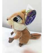 New Disney Enchanted Pip Chipmunk Plush Stuffed animal Bean Doll Toy squ... - $3,473.60 MXN