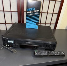 Sony SLV-N50 VCR VHS Player Hi-Fi Stereo VHS Tested Working Remote Head ... - $62.08