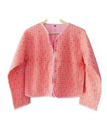 Women&#39;s Quilted Jacket Block Printed Boho Style Quilted Handmade Jackets... - $734.64 MXN
