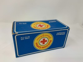 Vintage 1970 Johnson &amp; Johnson, Red Cross Sterile Cotton with box - £9.15 GBP