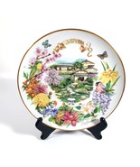 Vintage Japanese Garden Plate Gardens Of Beauty By Dot Barlowe RECO 1988... - £29.43 GBP