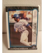 1999 Bowman Baseball Card | Carlos Febles | Kansas City Royals | #133 - $0.99