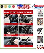 Premium Adjustable Steering Wheel Lock - Ultimate Heavy Duty Anti-Theft ... - $1,329.16 MXN
