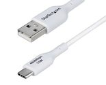 StarTech.com 3ft (91cm) USB-A to USB-C Charging Cable, Charge &amp; Sync, 3A... - $9.88