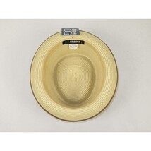 Men's Broner Summer Hat Woven Straw Style Porkpie STAND UP 88-8606 Natural image 5