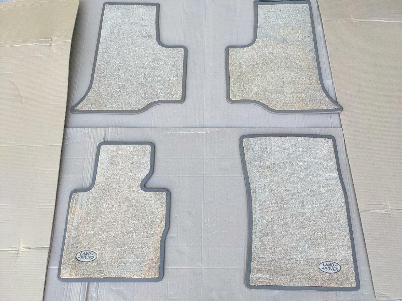 OEM 2003-2006 Land Rover Range Rover Sand Beige Floor Mats Set EAH000320SUN - $103.95