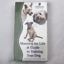 Michigan Humane Society Dog Training VHS 1999 Brand New Sealed Video - £7.93 GBP