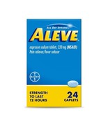 Aleve Pain Relief Naproxen Sodium Caplets *10/27* ‐ 24 Count - $174.38 MXN
