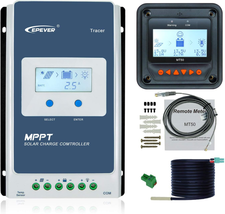 Auto Tracer3210An + Remote Meter MT50 + RTS Solar Panel Regulator Common Negativ - £178.40 GBP