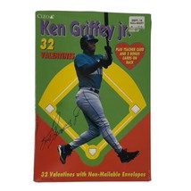 Ken Griffey JR Seattle Mariners Valentines Day Cards Vintage New Old Stock - £8.54 GBP