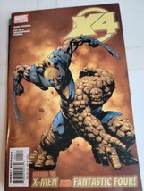 Comic Book Marvel Comics X4 X-Men Fantastic 4 Thing Wolverine #4 - $9.79