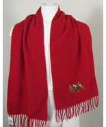 NEW Vintage Polo Ralph Lauren Big Pony Match Player Winter Scarf!   Red ... - $79.99