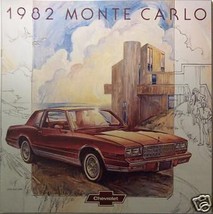1982 Chevrolet Monte Carlo Original Sales Brochure - $5.00