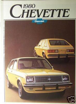 1980 Chevrolet Chevette Original Brochure - $10.00