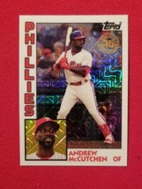 2019 Topps Silver Pack Andrew McCutchen Series 2 1984 Topps #T84-31 FREE SHIPPIN - £1.56 GBP