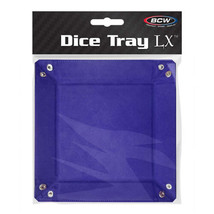 BCW LX Square Dice Tray - Blue - £36.17 GBP